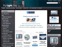 Tablet Screenshot of flylightcity.com